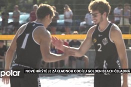 Nové hřiště je základnou oddílu Golden Beach Čeladná