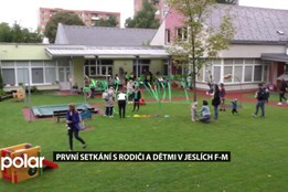 Jesle Frýdek-Místek uspořádaly setkání s novými dětmi a jejich rodiči
