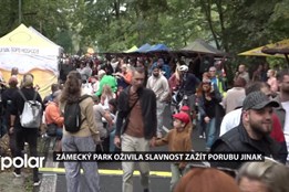 Zámecký park oživila slavnost Zažít Porubu jinak. Večer vystoupila Markéta Konvičková