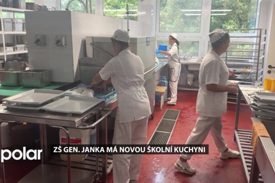Mariánskohorská Základní škola Gen. Janka má kompletně zrekonstruovanou školní kuchyni