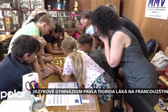 Jazykové gymnázium Pavla Tigrida láká na francouzštinu, pro děti připravilo letní tábor
