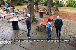 Nové Slunce rozšíří přístavba  s pódiem a v zahradě přibudou kaštany