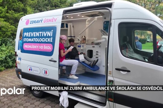 Projekt mobilní zubní ambulance Dentobus se školách ve osvědčil