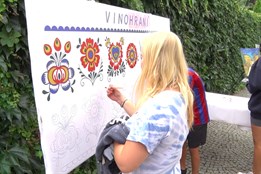 25. Strážnické vinobraní se věnovalo verbuňku a modrotisku