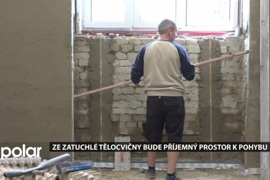 Ze zatuchlé tělocvičny bude příjemný prostor k pohybu