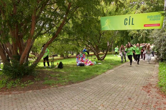V Komenského parku uspořádalo Dobrovolnické centrum STOPA Dobroběh