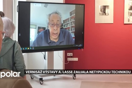 Vernisáž výstavy Palimpsesty a fotografie antropologa a umělce Andrewa Lasse zaujala technikou