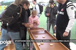 Sportovní den pro mobilní hospic Pokojný přístav nabídl zábavu pro celou rodinu