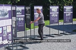 Památník životické tragédie v Havířově má novou venkovní panelovou výstavu