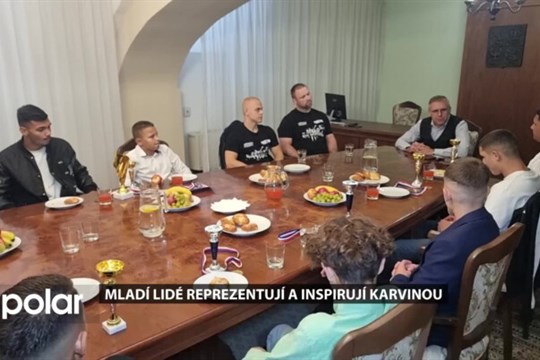 Reprezentace Karviné byla poslední dobou úspěšná, v Česku i v zahraničí ocenili sportovce i Miss