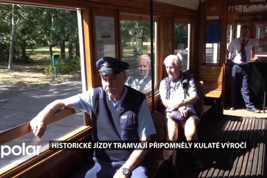 50. výročí od ukončení trasy tramvaje Komárku připomněly historické jízdy v Ostravě-Jihu