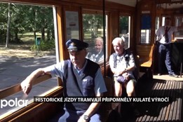 50. výročí od ukončení trasy tramvaje Komárku připomněly historické jízdy v Ostravě-Jihu