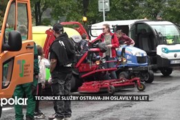 Technické služby městského obvodu Ostrava-Jih oslavily 10 let