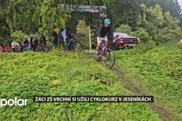 Žáci opavské ZŠ Vrchní si užili cyklokurz v Jeseníkách. Zdokonalili si techniku a zlepšili fyzičku