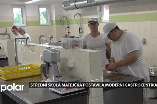 Nové gastrocentrum v Ostravě - Porubě slouží mladým pekařům a cukrářům