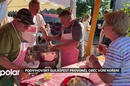 Podvihovský Gulášfest provoněl obec vůní koření. Soutěžilo 6 týmů složených z místních spolků