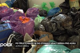 Po tříleté pauze se do Stonavy vrací sbírka pro Adru