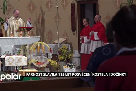 Stonavská farnost slavila 115 let posvěcení kostela i dožínky