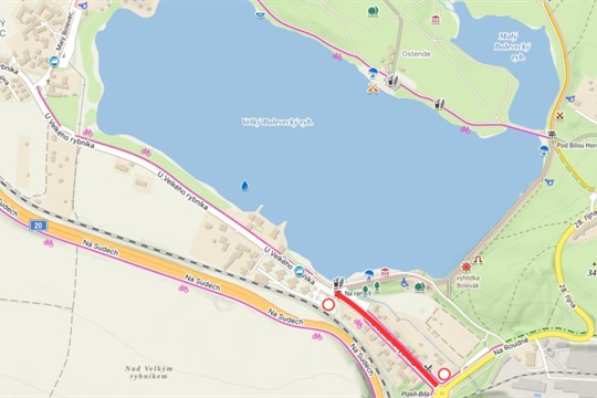 Obnova kanalizačního sběrače omezí dopravu u Boleváku