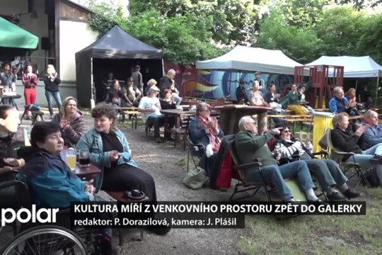 Kultura míří z venkovního prostoru zpět do Galerky, případně do kina