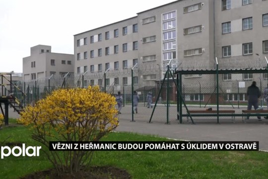 Vězni z Heřmanic budou pomáhat s úklidem v centru Ostravy