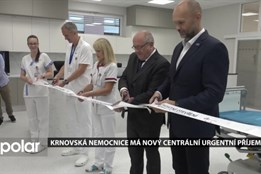 Krnovská nemocnice slavnostně otevřela nový Centrální urgentní příjem