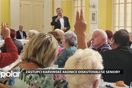 Zástupci města Karviná opět diskutovali se seniory na každoroční podzimní besedě
