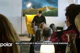 Opět se uskutečnila Noc literatury, která probíhá ve více než devadesáti českých městech