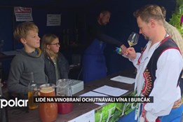Lidé na Palkovickém vinobraní ochutnávali vína i burčák