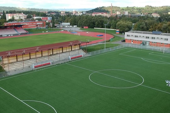 Valašské Meziříčí plánuje rekonstrukci fotbalového a atletického areálu 