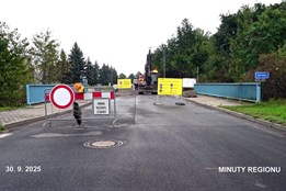 Další uzavírka v Olomouci. Rekonstrukce komplikuje dopravu na Bělidlech