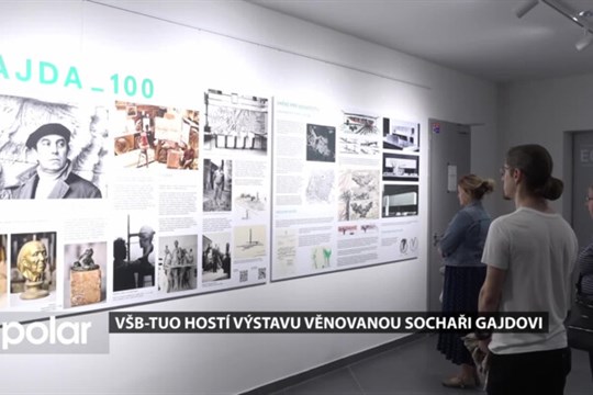 VŠB-TUO hostí výstavu věnovanou sochaři Gajdovi. K vidění je do 31. října