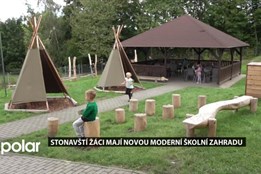 Stonavští žáci mají novou moderní zahradu