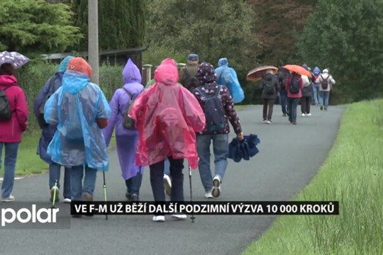 Zapojte se do podzimní výzvy 10 000 kroků. Frýdek-Místek ty nejlepší ocení