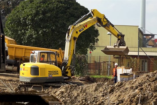 Stavba nového zimního stadionu v Uherském Hradišti slavnostně odstartovala
