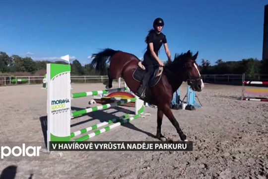 Wiktoria z Havířova je mladou nadějí parkuru, jejím snem je reprezentovat ČR v zahraničí