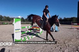 Wiktoria z Havířova je mladou nadějí parkuru, jejím snem je reprezentovat ČR v zahraničí