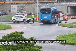 Kvůli posledních prací v podjezdu u vlakového nádraží v Havířově je uzavřena doprava