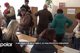 Volby do poslanecké sněmovny začaly. V MS kraji je na výběr z 22 politických uskupení