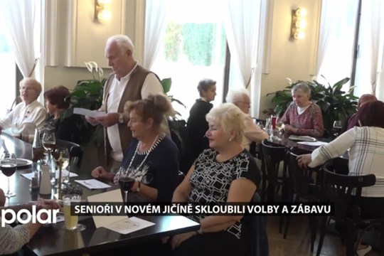 Senioři v Novém Jičíně skloubili volby a zábavu