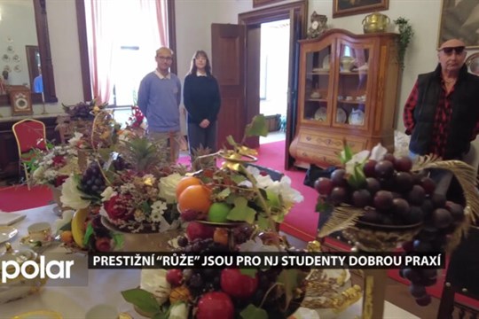 Prestižní “růže” jsou pro novojičínské studenty dobrou praxí