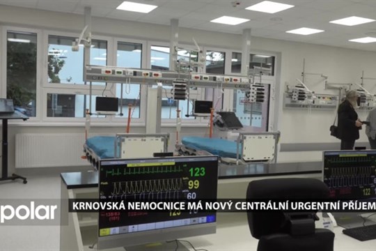 V Krnovské nemocnici u zahájil provoz nový centrální urgentní příjem