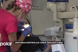 Za školáky na Bruntálsku zajíždí novinka – dentobus MS kraje