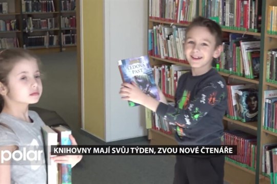 Knihovny mají svůj týden, zvou nové čtenáře, promíjí sankce a pořádají spoustu akcí