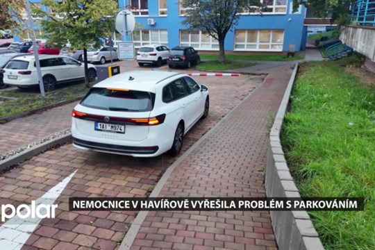Nemocnice v Havířově vyřešila problém s parkováním