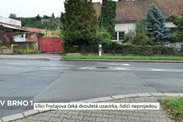 Ulici Fryčajova čeká dvouletá uzavírka, řidiči neprojedou