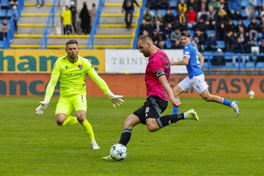 Ševci přišli o výhru s Baníkem, v závěru byly na ploše dva míče 