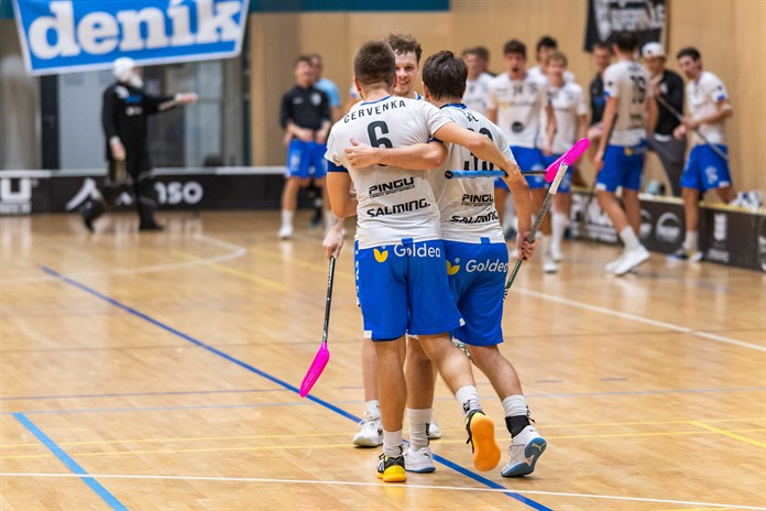 Florbalisté Otrokovic předvedli nejlepší třetinu sezony. Prvoligového lídra ze Šumperku zdolali 7:5