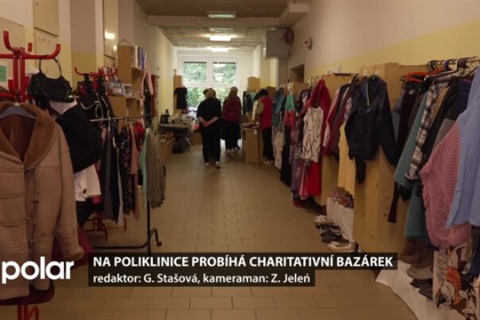Na poliklinice v Karviné-Mizerově můžete přispět i nakoupit v rámci charitativního bazárku