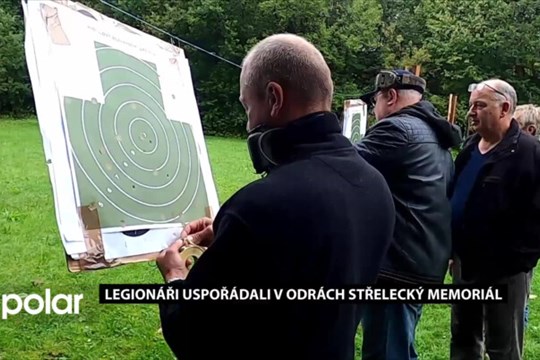 Novojičínští legionáři uspořádali v Odrách střelecký memoriál